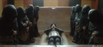The crypt of the Saint-Pierre de Flavigny-sur-Ozerain abbey