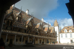 Beaune - Cour d'honneur of the Hôtel-Dieu des Hospices