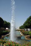 Tunis - Square with a water jet