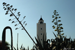 Sidi-bou-Said - A minaret near Sidi-bou-Said
