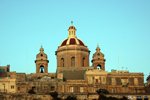 Valletta - View of the dome of St Nicholas Church