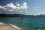 Propriano, Southern Corsica - Boat in the bay of Propriano
