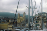 Bastia Haute-Corse - Church on the old port of Bastia