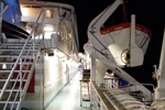 Ferry between Golfo-Aranci and Livorno - Peace and quiet at night on the ferry