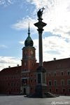 Sigismund's Column in Zamkowy Square (Royal Palace Square) commemorates King Sigismund Vasa, who in 1596 transferred the capital of Poland from Krakow to Warsaw