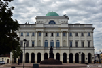 The Staszic Palace was built at the beginning of the 19th century on the initiative of Stanislaw Staszic, a priest and prominent person, to house the Society of Friends of Science
