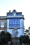 Statue du roi Rey Alfonso II de Asturias