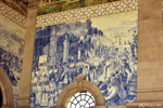 Porto, Fresco in the station