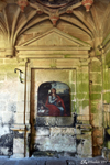 Amarante, a visitor or a penitent in the church