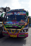 Bangalore - The buses decorated for Divali