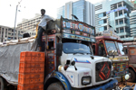 Mumbai - The driver waits for the end of the load before leaving for a distant destination