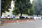 Delhi Delhi - Drying clothes on the street