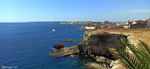 Vue d'Ortygia à partir de Syracuse