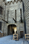 The drawbridge of the Château des Ducs de Bretagne