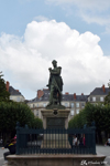 Statue of General de Cambronne in the park, cours Cambronne