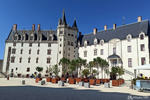 The Castle of the Dukes of Brittany built in the 15th century