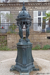 Self-service public fountains were built when running water was introduced