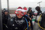 Christmas underwater