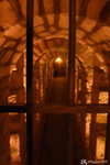 One of the many closed galleries The catacombs