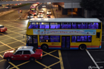 Left-hand drive double-decker buses, a relic of English colonisation Hong Kong