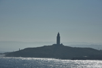 Tower of Hercules like a lighthouse