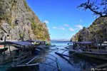 Sortie du port de Coron