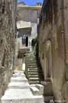 The many stairs
