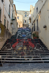 Street-art sur escalier
