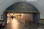 Fresco in a corridor