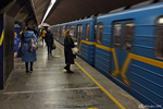 Waiting for the metro stop