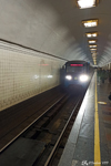 Arrival of a train
