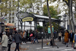 Guimard metro entrance Guimard metro entrance