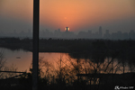 Sunset over Wuhan
