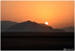 Coucher de soleil (Wadi Rum, Jordanie, Octobre 2018)